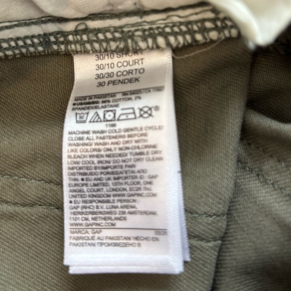 Gap High Rise Print Barrel Jeans in Green Floral Size 30S. NWT - Picture 11 of 13